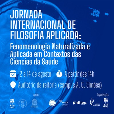 Fenomenologia aplicada à saúde é tema de evento na UFAL