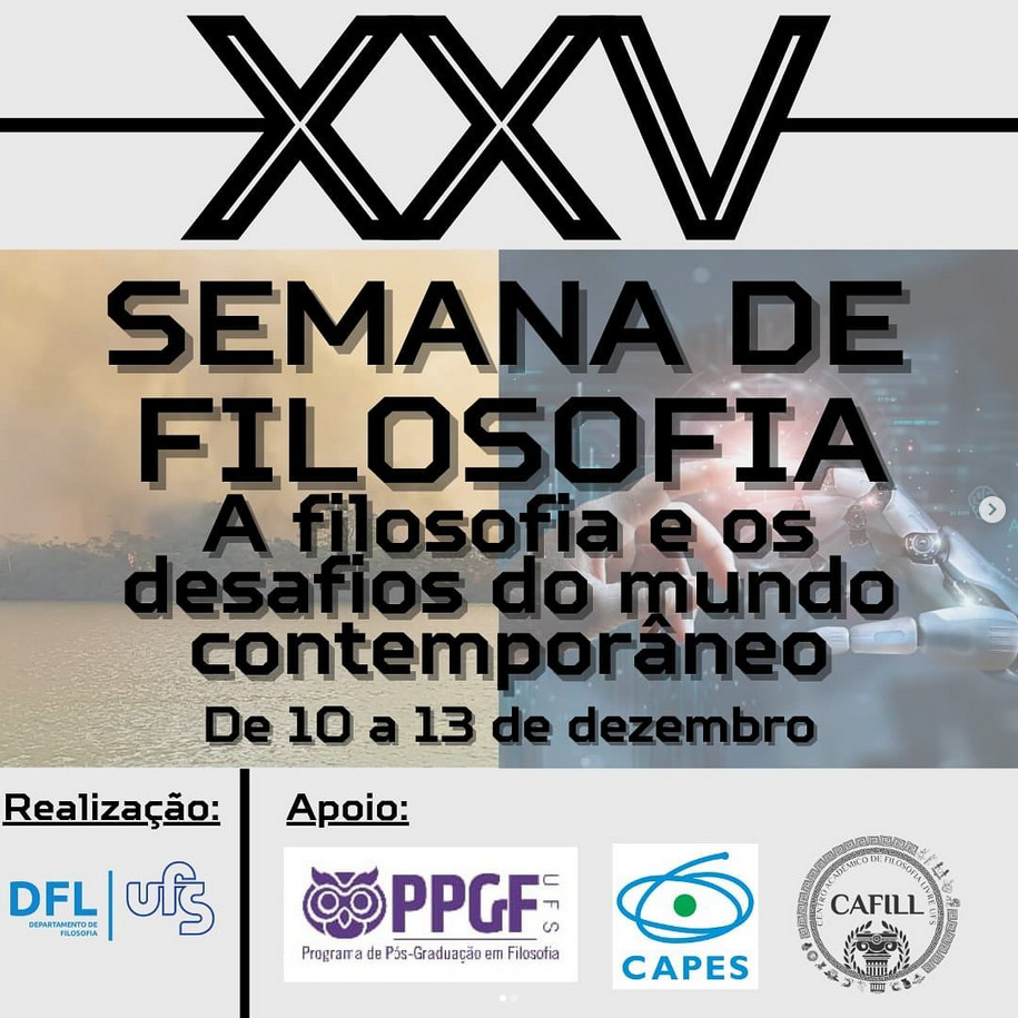 XXV SEMANA DE FILOSOFIA da UFS