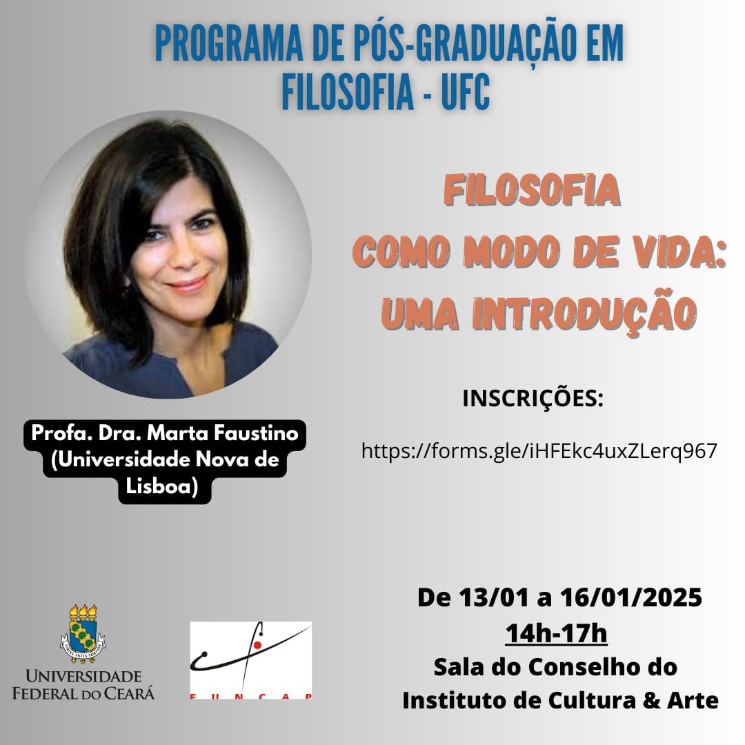 A Filosofia como um modo de vida - uma introdução