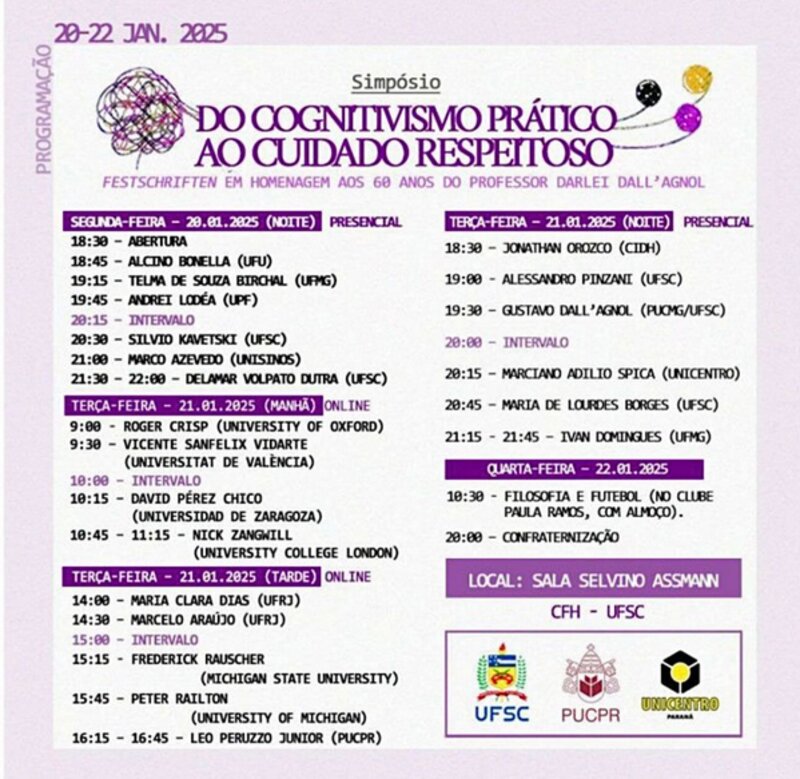 Do Cognitivismo Prático ao Cuidado Respeitoso