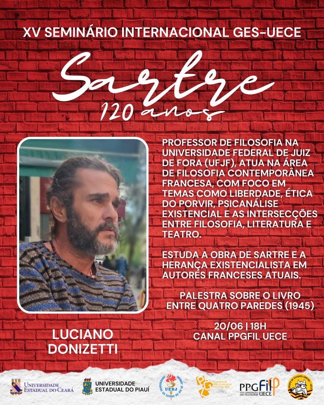 120 anos de Jean-Paul Sartre Tempo, Memória e Historicidade