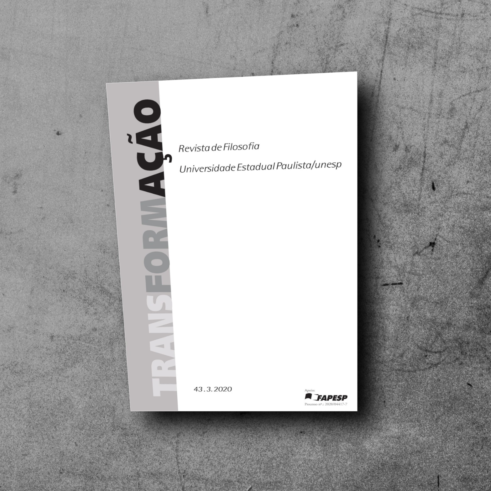 A revista Trans/form/ação e o seu fluxo contínuo