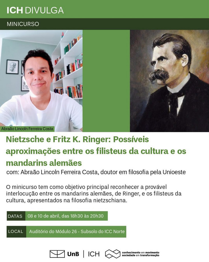 Nietzsche e Fritz K. Ringer: Possíveis aproximações entre os filisteus da cultura e os mandarins alemães