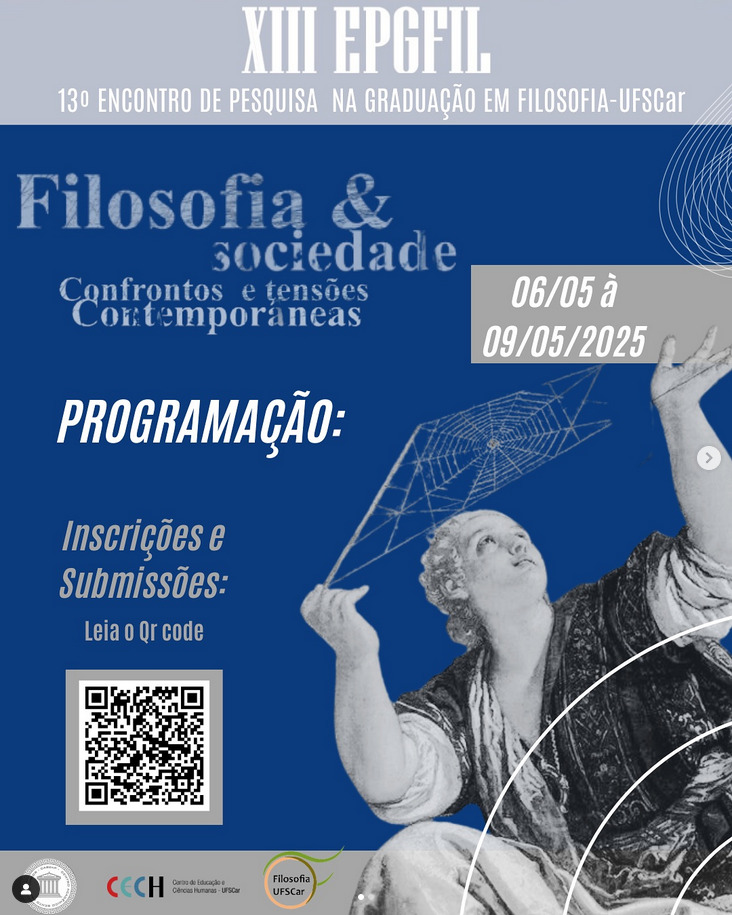 XIII EPGFIL - Filosofia e Sociedade: confrontos e tensões contemporâneas
