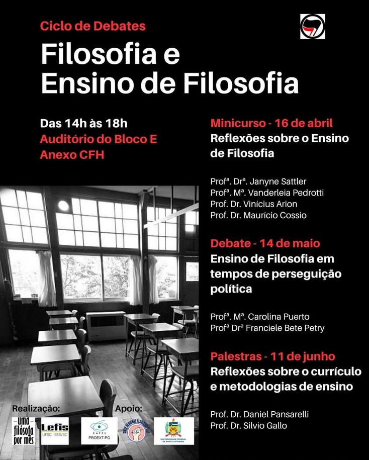 Ciclo de Debates Filosofia e o Ensino de Filosofia
