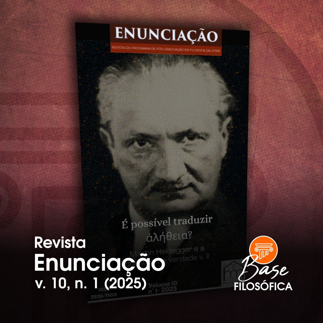 Revista Enunciação lança dossiê sobre a questão da verdade em Heidegger