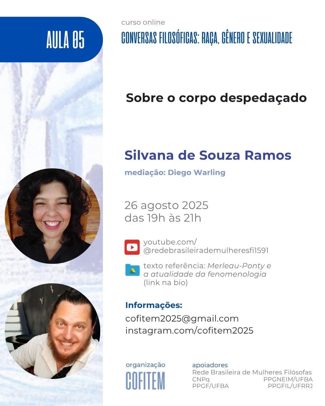 Conversas Filosóficas: raça, gênero e sexualidade