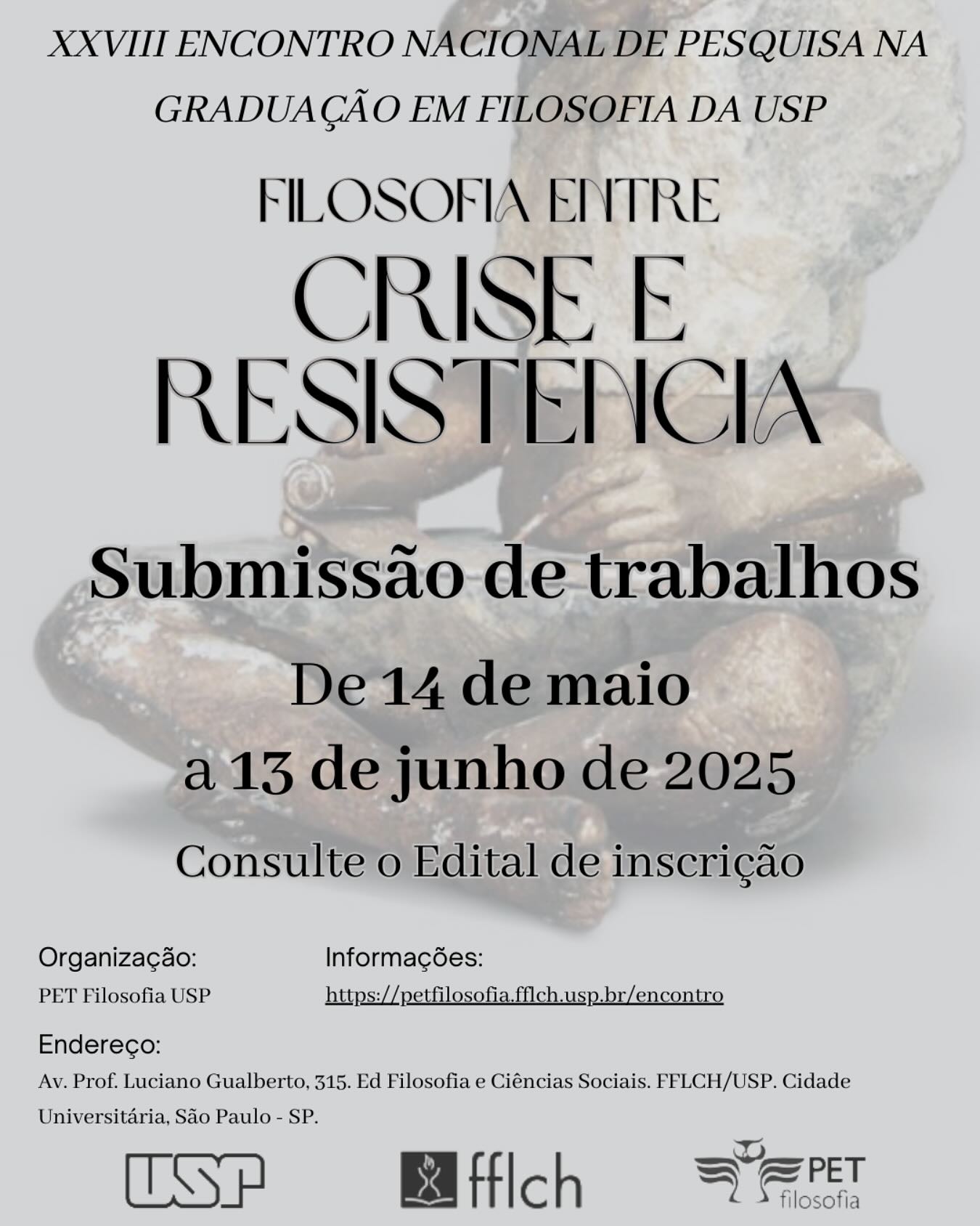 XXVIII Encontro de Pesquisa em Graduação de Filosofia da USP