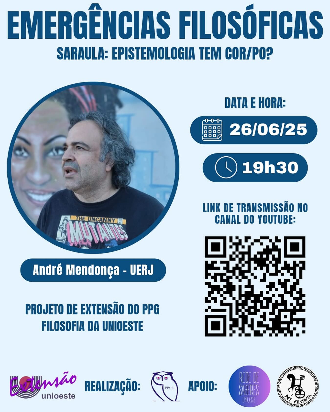 André Mendonça (UERJ) - Epistemologia tem cor/po? - Emergências Filosóficas