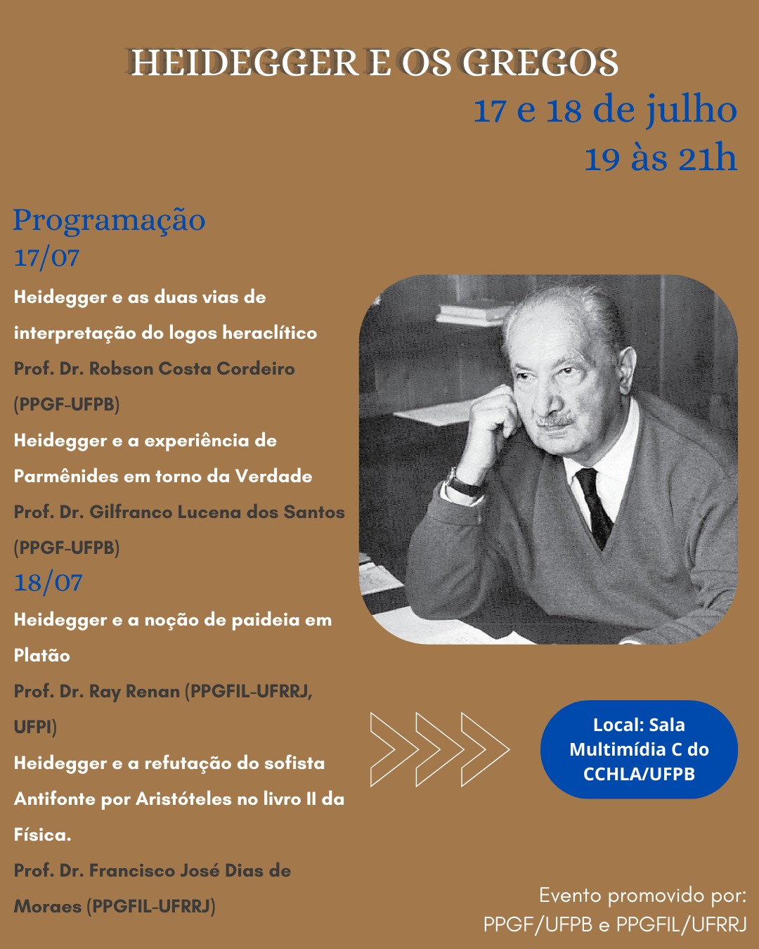 Colóquio Heidegger e os Gregos