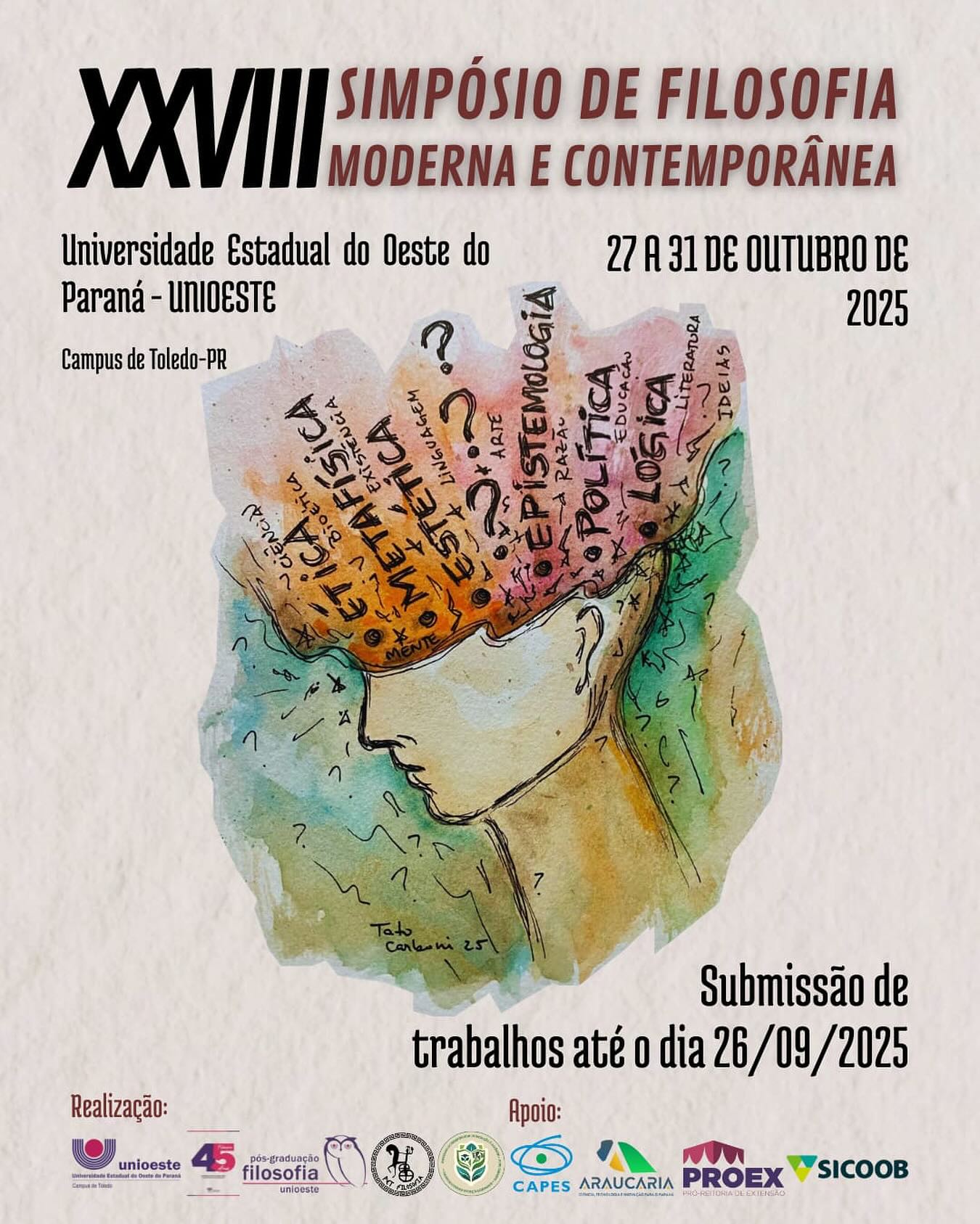 XXVIII Simpósio de Filosofia 2025 - UNIOESTE