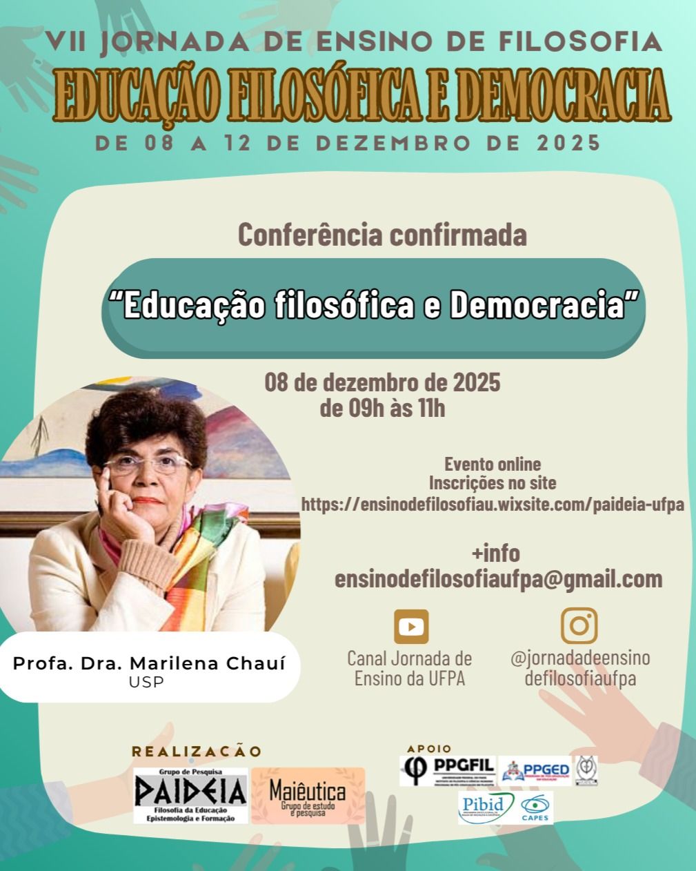 VII Jornada de Ensino de Filosofia: Educação Filosófica e Democracia