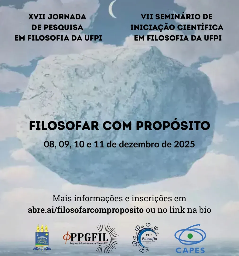 XVII JORNADA DE PESQUISA EM FILOSOFIA DA UFPI