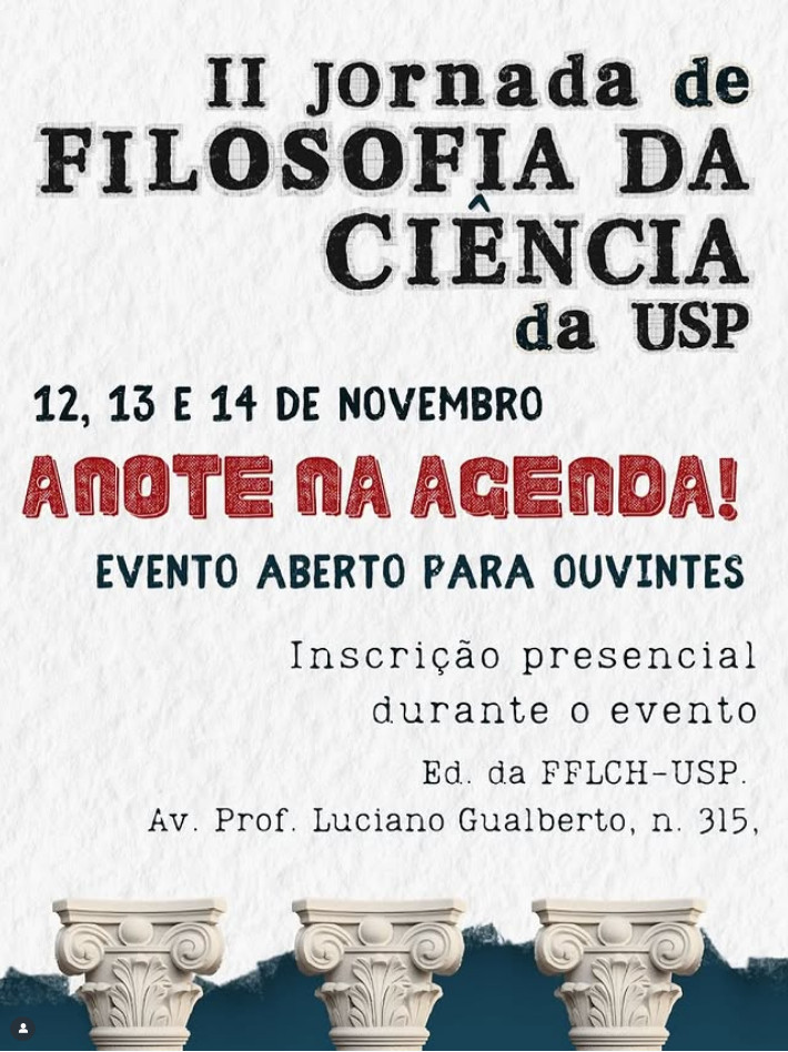 II Jornada de Filosofia da Ciência da USP