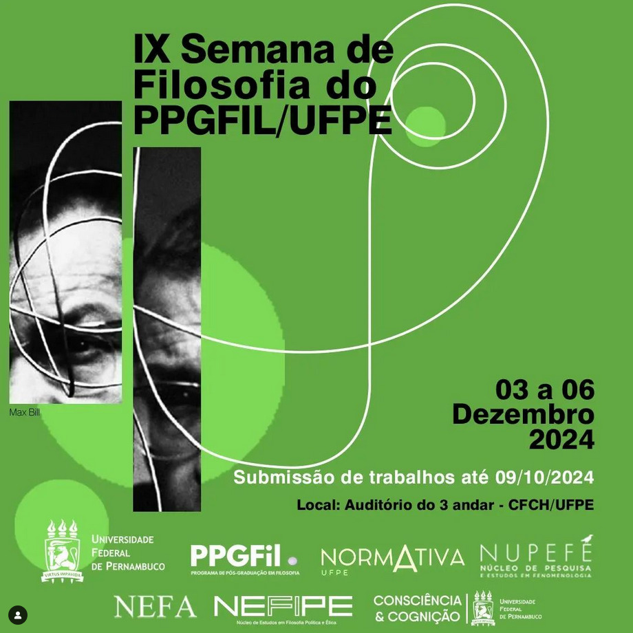 IX Semana de Filosofia do PPGFIL/UFPE